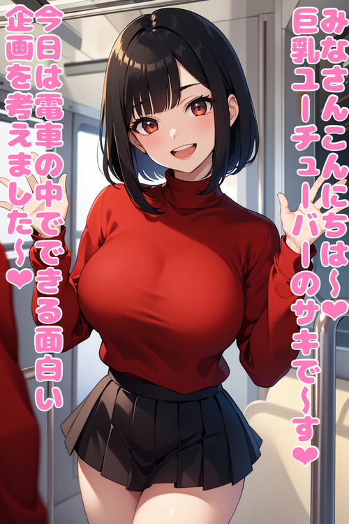 巨乳のお姉さんが痴漢を私人逮捕する企画