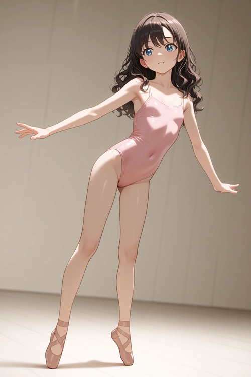 〇等部　宣材写真　バレエ　月城美月（つきしろ　みつき）