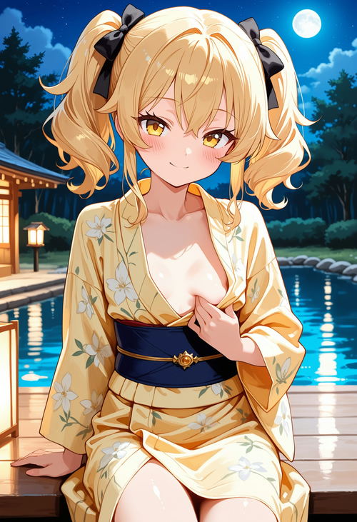 浴衣脱ぎ（季菜）