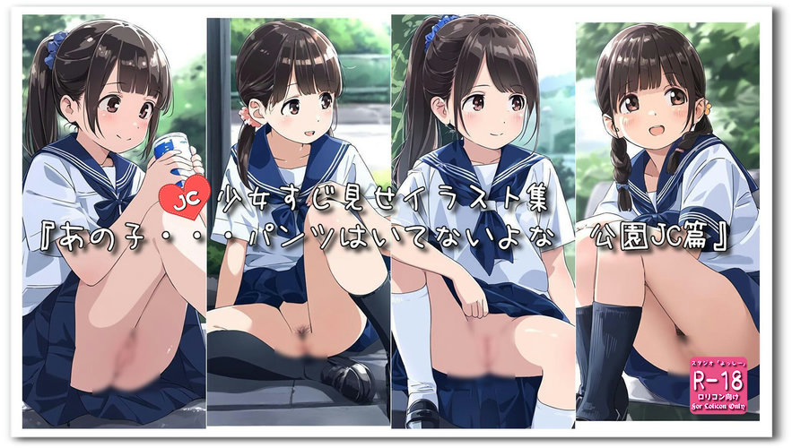 【ろり追憶保管庫】2024/10/29 『あの子・・・パンツはいてないよな　公園JC篇』
