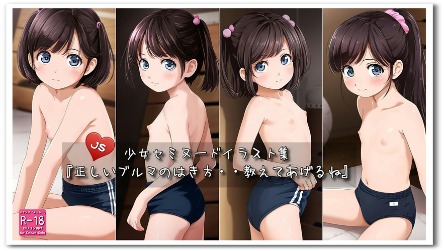 【ろり追憶保管庫】2024/10/24リクエスト品『正しいブルマのはき方・・教えてあげるね』