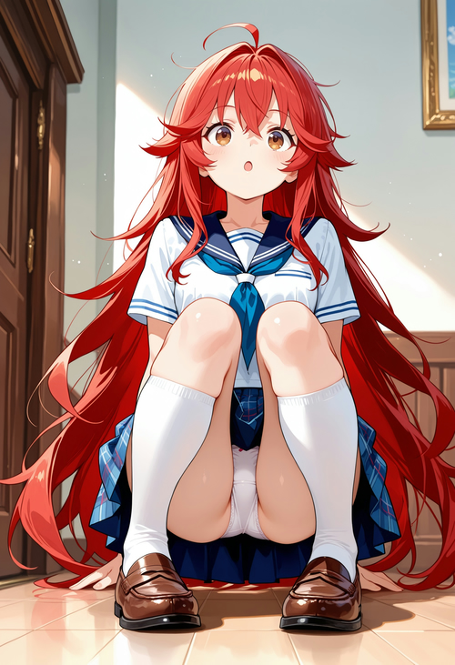 制服 パンチラver（朱莉）