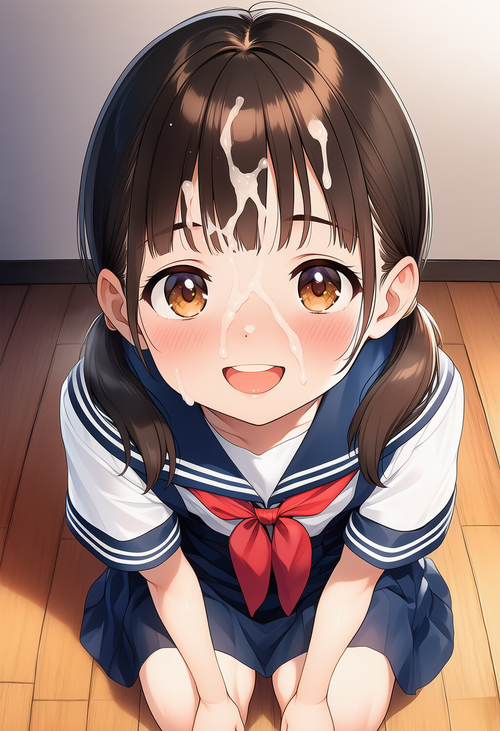 少女にぶっかけシーンのみを集めました！【ドロドロ射精大会】⑧