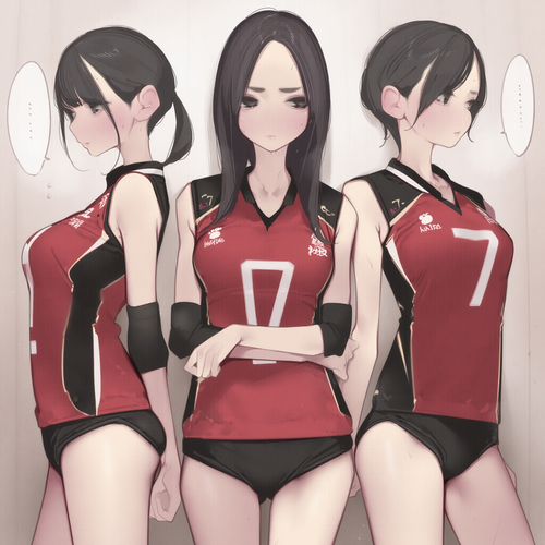 女子バレー部ちゃん⑧ メンバー選考会♪