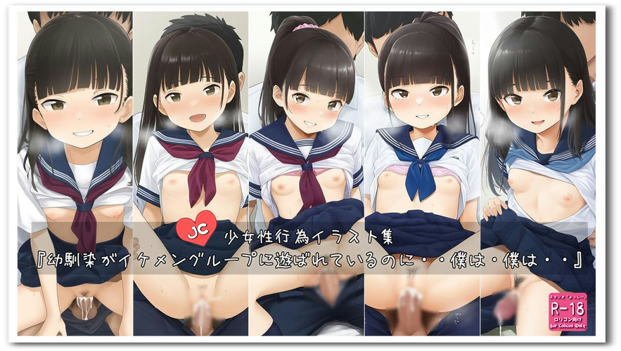 【ろり追憶保管庫】2025/1/25『幼馴染がイケメングループに遊ばれているのに・・僕は・僕は・・』☆