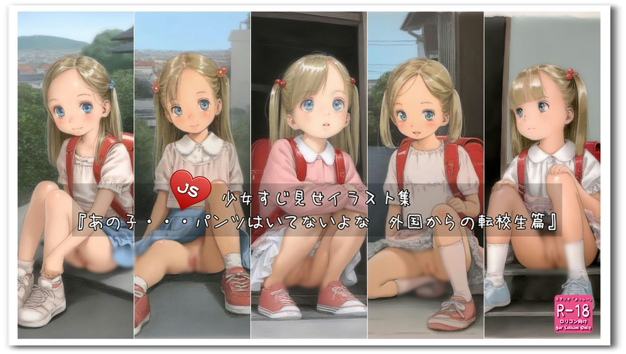 【ろり追憶保管庫】2025/1/26『あの子・・・パンツはいてないよな　外国からの転校生篇』