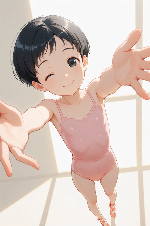 裏 宣材写真 バレエ 三枝 ひなせ（さえぐさ ひなせ）①
