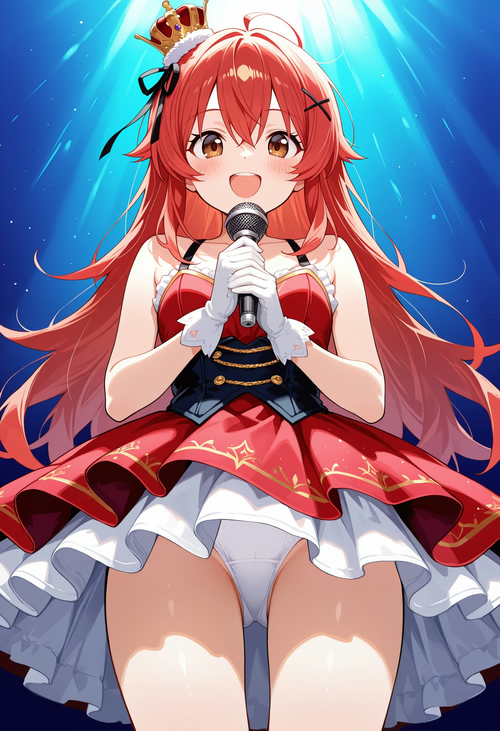アイドル衣装 パンチラ＆着替えver（朱莉）
