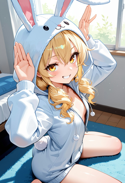 うさぎコスプレ 全裸ver（季菜）