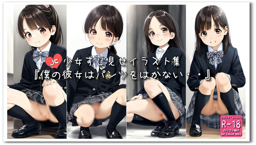 【ろり追憶保管庫】『僕の彼女はパンツをはかない・・』《ZIP格納》☆