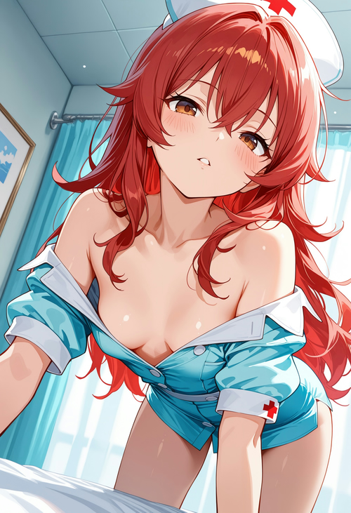 ナース 脱ぎver（朱莉）