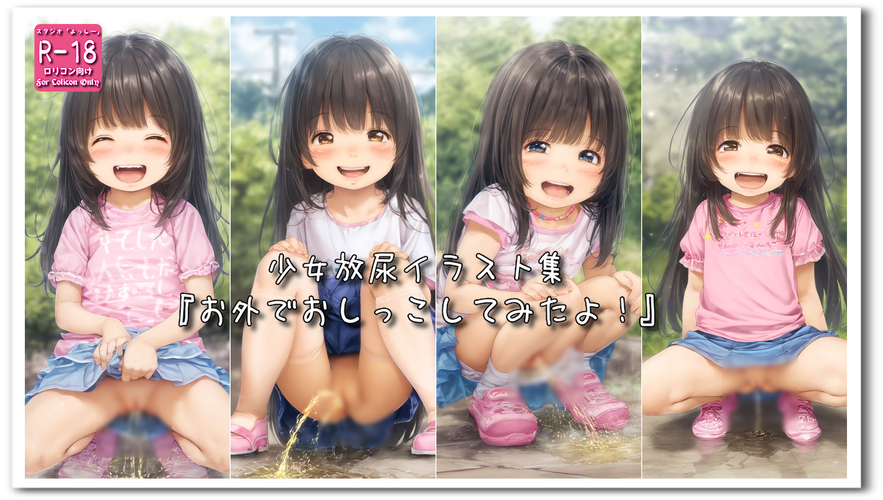 【ろり追憶保管庫】2024/9/8『お外でおしっこしてみたよ！』☆