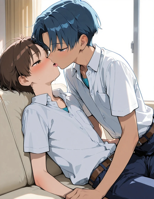 幼馴染の褐色男子が性欲強すぎて困ってます