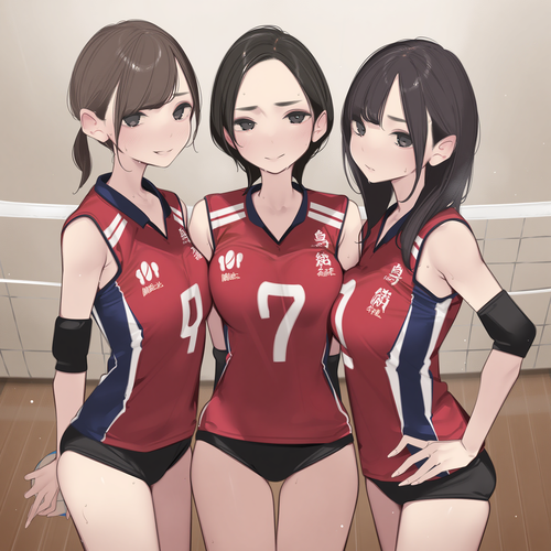 女子バレー部
